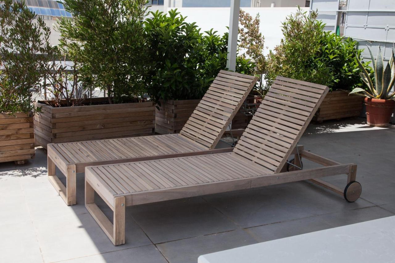 Ferienwohnung Gorgeous Penthouse With Private Jacuzzi And Amazing View! Athen Exterior foto